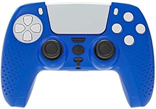 OSTENT Spot Pattern Funda de Piel de Silicona Suave para Sony PS5 DualSense Wireless Controller Color Azul