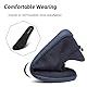 SAGUARO Unisex Breite Barfußschuhe Herren Barefoot Slip On Sneaker Damen Atmungsaktiv Leicht Walkingschuhe GR.44
