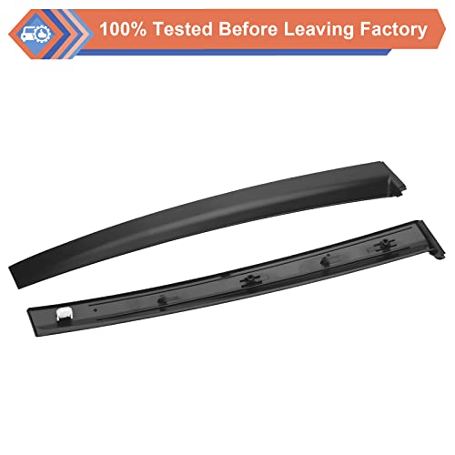 Zonfant Left & Right Windshield A-Pillar Trim Molding, Driver & Passenger Side Windscreen A-Pillar Molding Trim Panel Compatible With 1992-1995 Honda Civic 2Dr 3Dr, Replace#72430-Sr3-003,72470-Sr3-003 #TOP4