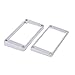 IUPPA Chrome-Plated Plastic Guitar Pickup Frame Mounting Ring for LP Guitar Silver
