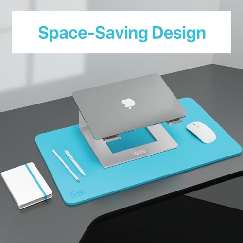 BLACK+DECKER Laptop Stand for Computer Desk, Ergonomic Laptop, Silver by BLACK+DECKER - Image 7