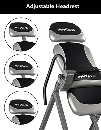 Image of Innova ITX9900 Inversion Table with Air Lumbar Support, Black /Gray
