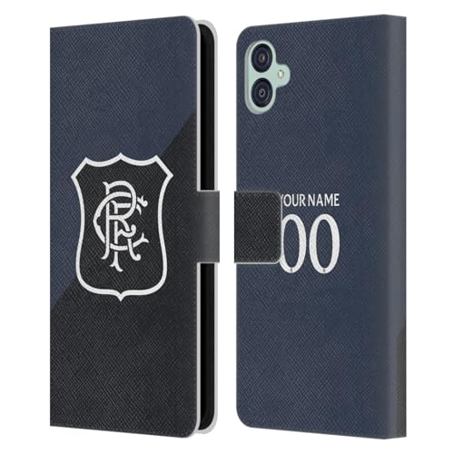 Coque Rangers FC personnalisable Samsung A04e étui portefeuille cuir troisième kit 2025/26