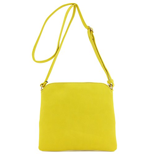 Image of DELUXITY Lightweight Medium Crossbody Bag with Tassel | Lightweight