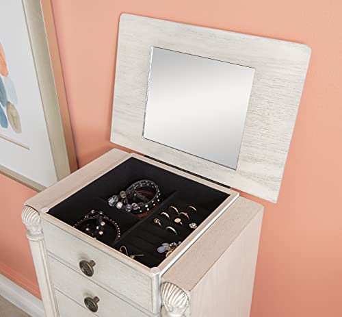 Darcy Off White Jewelry Armoire by Powell by Powell - Used condition - US$120.60