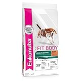 Eukanuba Fit Body Weight Control Medium Breed Dry Dog Food, 30 lb