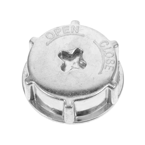 Veemoon Coperchio di tenuta anti-slip sigillante Copertina materiale metallico tappi sigillati coperchio della canna del gas coperchio per barattolo può tappo Lega di alluminio Argento