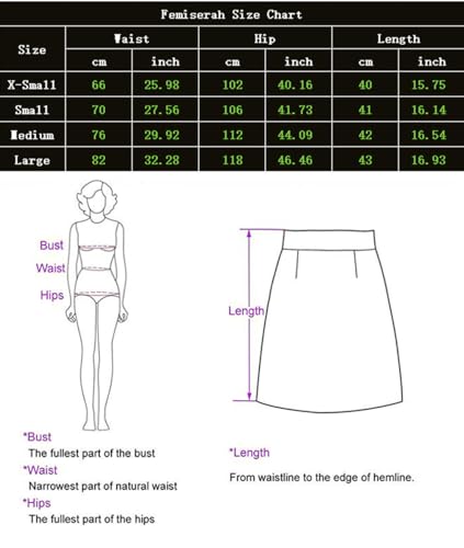 Femiserah Women's Elastic Waist Denim Pleated Mini Skirt A Line Button Ruffle Jean Short Skirt4