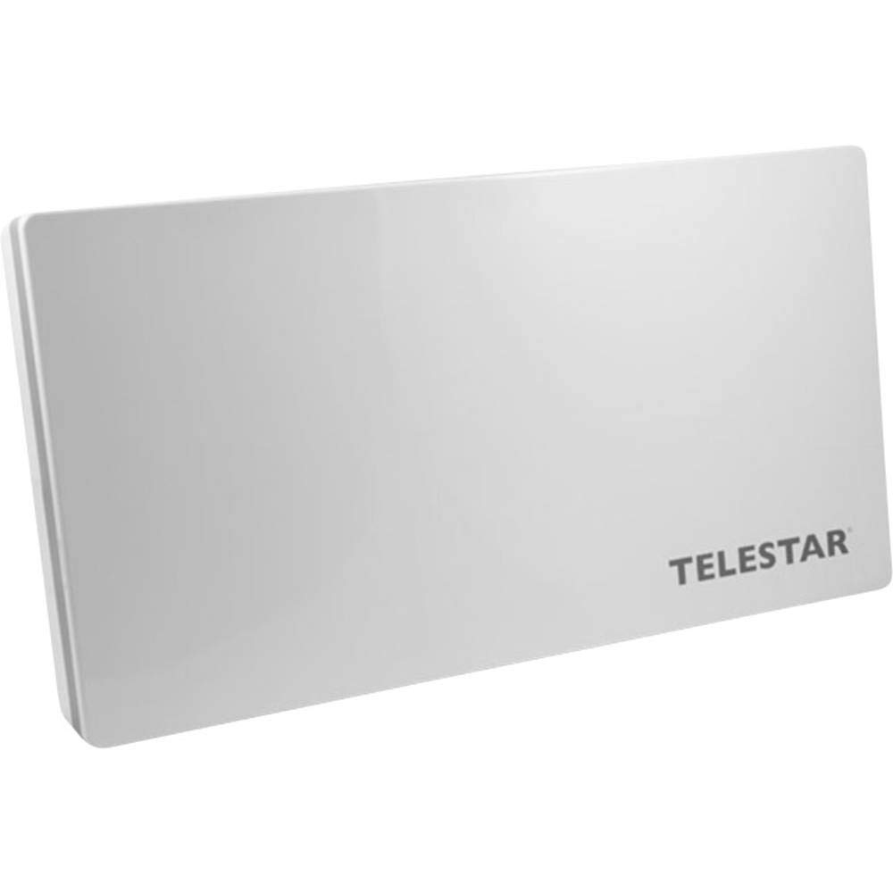 TELESTAR DIGIFLAT 1 – Antenna piatta | Antenna satellitare per 1 utente, montaggio su finestra/parete/palo, incl. utensili di montaggio