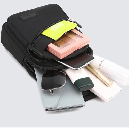 Chest Bag for Men Women, Sling Backpack with USB Hole, Crossbody Sling Bag4