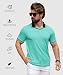 SwissWell 3er Pack Poloshirt Herren Kurzarm Golf Poloshirts Atmungsaktiv T-Shirt für Herren Polo Shirt, Mondblau+Cyanblau+Smaragdblau 3XL