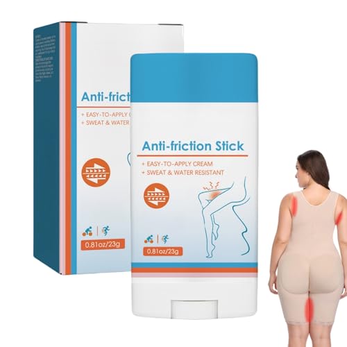 Anti-Chafe Stick Waterproof Anti Chafe Stick Glide Anti Chafing Stick Thigh Anti Chafe Stick Running Chafe Stick Body Anti-Chafe Balm for Heel Lower Arm Legs Skin Protection glide anti chafing stick