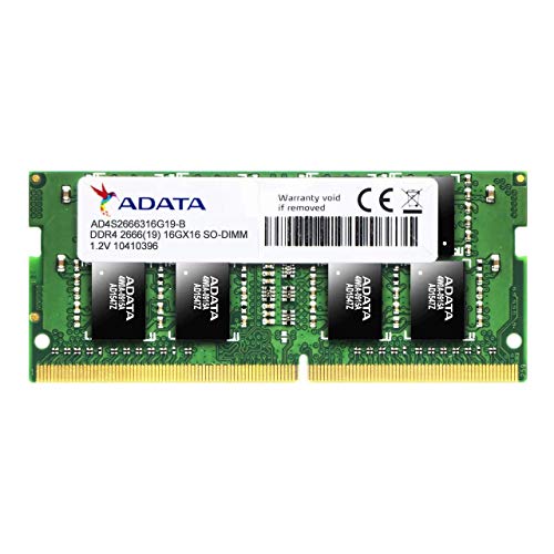 Memória, ADATA, AD4S2666J4G19-S 4GB 2666MHz DDR4 Notebook