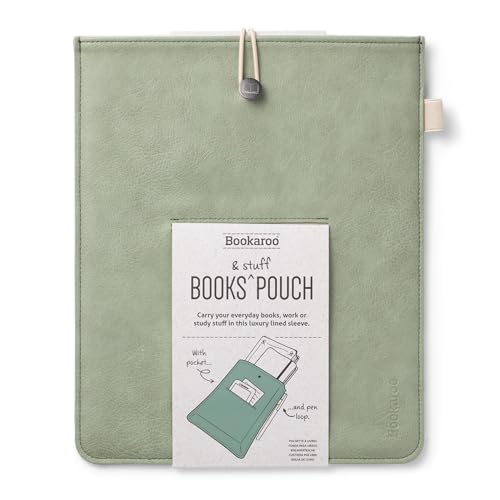 Image of Bookaroo Book & Stuff Pouch Fern