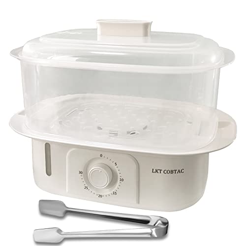 LKT COBTAC Towel Steamer for Facials,Portable Hot Towel Steamer,Small Towel Warmer with Quickly Heating in 5 Mins,Towel Warmers with Auto Off Timer,Large Capacity Towel Steamers