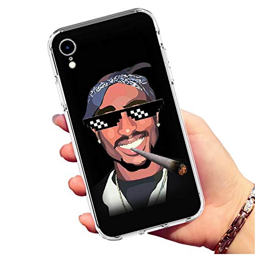 Sefd Thug Life Portrait Pattern Design Printed Clear with Soft Flexible