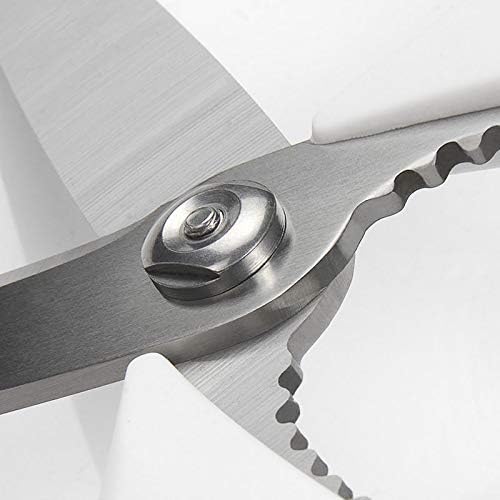 Craft Scissors Scissors Household Kitchen Household Multifunctional Stainless Steel White Scissors Kitchen Scissors