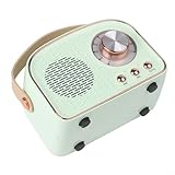 Excellent : parfait pour Noël, ce haut-parleur dispose d'une jolie couleur et de matériaux. Son aspect attrayant et son excellente qualité en font une décoration idéale.