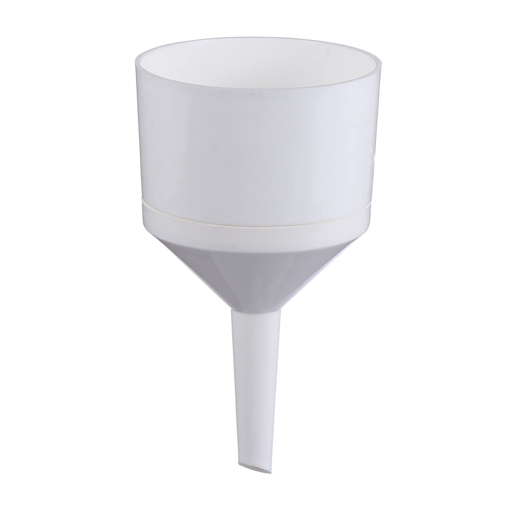 VINTORKY Filter Funnel Vacuum Filters Two-Piece Buchner Funnel Porcelain Buchner Funnels Kitchen Funnel Filtration Funnel Mini Strainer Liquid Funnel Buchner Vacuum Filter White Plastic
