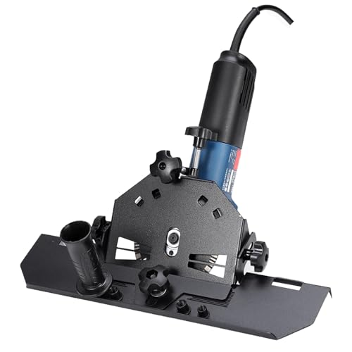 tongfeng Máquina biseladora de azulejos de cerámica de 45 grados, dispositivo de biselado de azulejos de cerámica, accesorios de amoladora angular, herramienta auxiliar de corte angular multifuncional