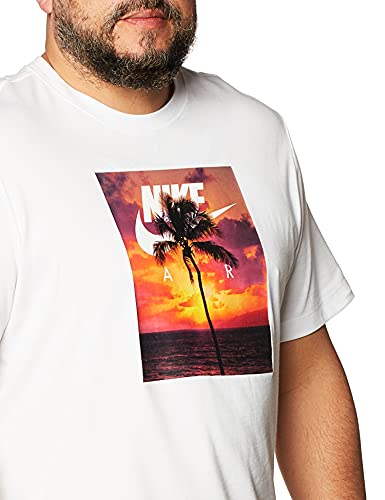 Nike Spring Brk, T Shirt Unisex Adulto, Bianca, L