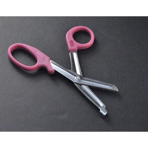 Magenta 7" Bandage Scissors, EMT Scissors, EMT Shears