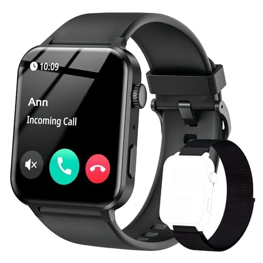IOWODO Smartwatch Uomo Donna,Orologio Fitness con Chiamate,1.85" Smart Watch Monitor del SpO2/ Sonno,24H Cardiofrequenzimetro,100 modalità Sportive,Fitness Tracker per Android iOS