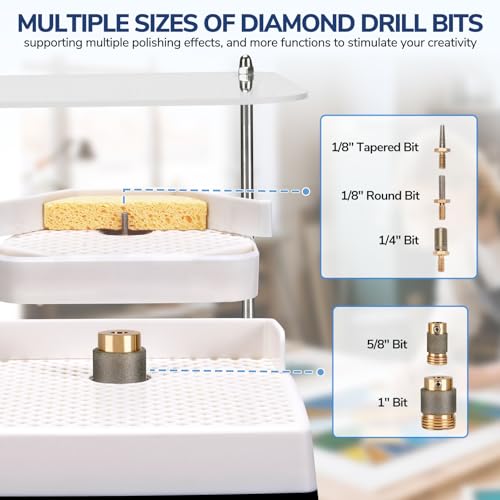 ANBULL Upgrade Dual-Layer Glass Grinder