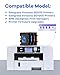 2026 3.09 Sublimation Ink Cartridge Compatible with Sawgrass SG500 SG1000 Printer All Versions | No Grid Lines Guaranteed | High-Performance & High-Viscosity Gel Ink | Long-Lasting(8 PK, B/C/M/Y)