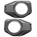 Proscenium PRO-JPSAP2 Rear Soundbar Speaker All-In-One Adapter Kit, Easy Installation for Better Sound Quality, Fits 6.5”-6.75” Aftermarket Speakers for Jeep Wrangler JL and Gladiator JT Models, Black