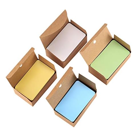 400 tarjetas de papel kraft HAOCHEN Cover