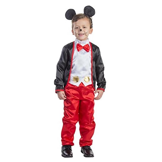 Dress Up America Encantador Disfraz de Sr. Ratón