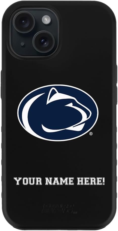 Guard Dog Case Compatible with iPhone 15 - Military Grade - Rugged Two Piece Protection - Collegiate Licensed - Penn State Nittany Lions - Logo