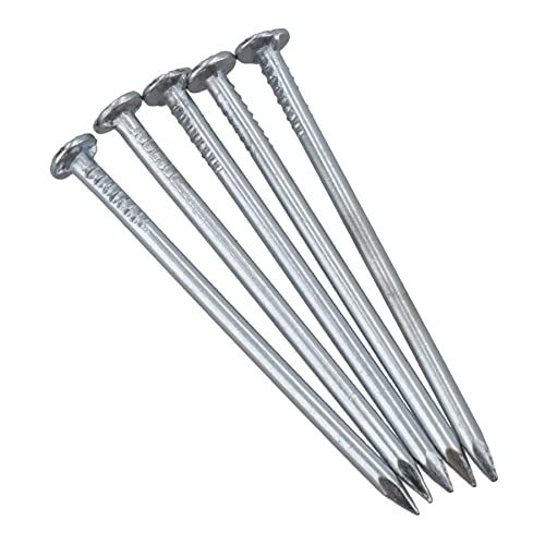 Clavos multiuso de cabeza plana de 50mm / 2'' para carpintería, paquete de 500 piezas miniatura 5