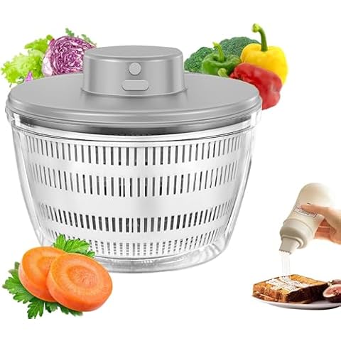 Essoreuse à Salade Électrique E-Greetshopping 4L Cover