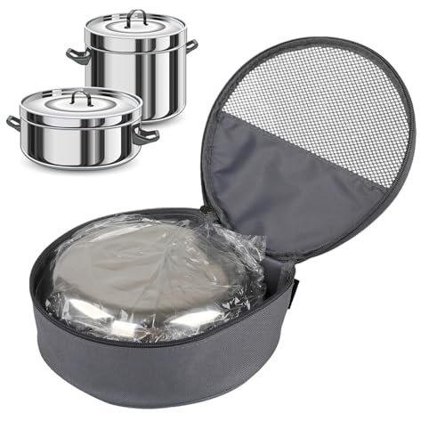 Borsa portaoggetti per piatti da campeggio borsa organizer da ergonomica per da esterno per a prova di umidità per picnic allaperto ed