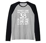 Photo Gallery turning 38 years old birthday - divertente 38° compleanno maglia con maniche raglan Photo Gallery turning 38 years old birthday - divertente 38° compleanno maglia con maniche raglan