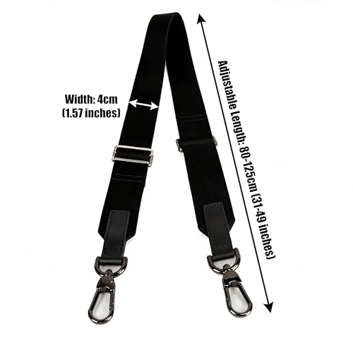 Image of Wide Woven Shoulder Strap For Tote Crossbody Large-Capacity Handbags Width:4cm,Adjustable Length:80-125cm