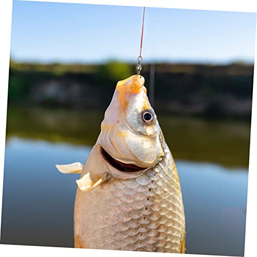 100pcs Wire Trace Leader Rig Fishing Accessory con Giratorio miniatura 3