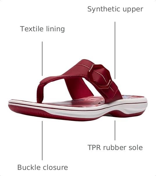 Image of Clarks Women's Breeze Cove Cloudsteppers Flip-Flop