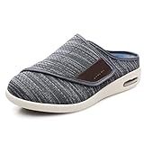 【EXTRA BREITES DESIGN】 - Diabetiker Schuhe Extra tiefes Design und breite Zehenbox verhindern den Druck auf Ballen und Hammerzehen. Weiches, nahtfreies Innenfutter, gepolstert mit Schaumstoff, eliminiert Druckstellen und bietet überragenden Komfort und Schutz für empfindliche Füße und für Diabetiker, Arthritis.