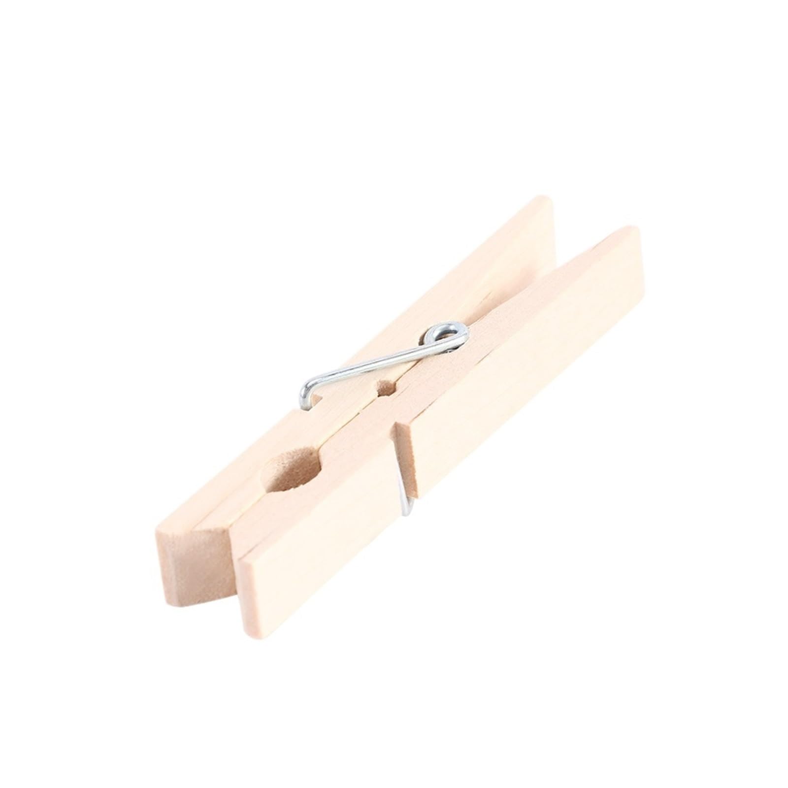 100Pcs DIY School Wooden Wedding Clothespin Clothes Pegs Photo Clips Craft Decoration For Colthes
