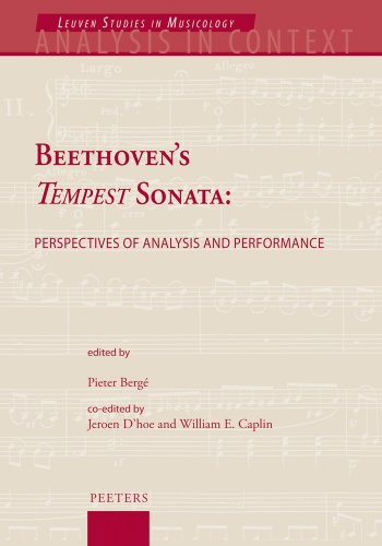Beethoven's Tempest Sonata: Perspectives of Analysis and Performance (Analysis in Context. Leuven Studies in Musicology)