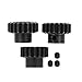 Motor Ritzel, M1 ￠ Ritzel 5mm 17T-19TT 20T-22T RC Metall Ritzel Motor Getriebe Set für 1/8 RC Buggy Truck Car(17T-19T)