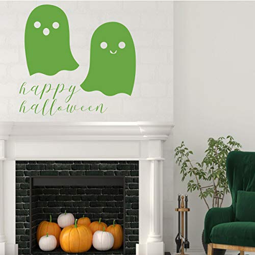 Vinilo decorativo Halloween dos fantasmas con texto miniatura 6