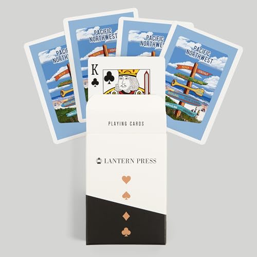 Baraja Póker Lantern Press Pacific Northwest 52 Cartas miniatura 6
