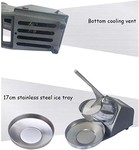 Ice crusher Elektrische rasierte Eismaschine, Gewerbe, Milch Tea Shop, Hand Schnee Sponge Ice Breaker, Smoothie Maschine… – Bild 6