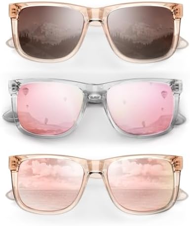 Polarized Sunglasses for Women Trendy Classic Retro Designer Sunglasses Men Vintage Fashion UV400 Protection