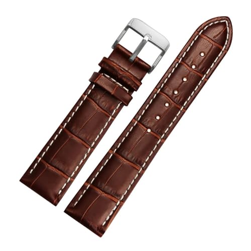 Bracelet de montre en cuir véritable 22 23 24 26 28 mm yyingyingjia pour montre homme