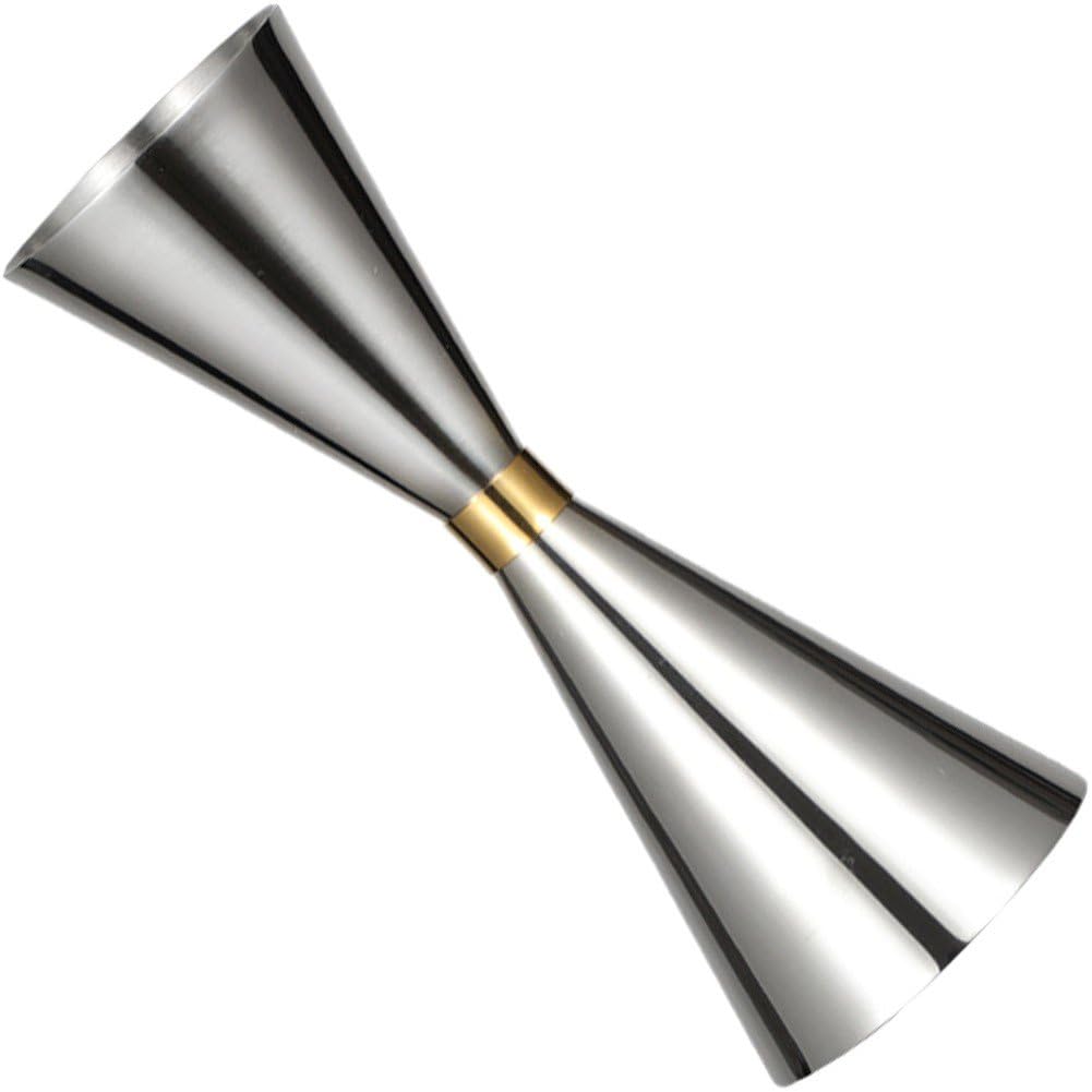 2 Misurini Doppi Per Barman In Acciaio Inox – 1 Oz E 2 Oz, Jigger A Doppia Faccia Per Cocktail Casalinghi E Professionali